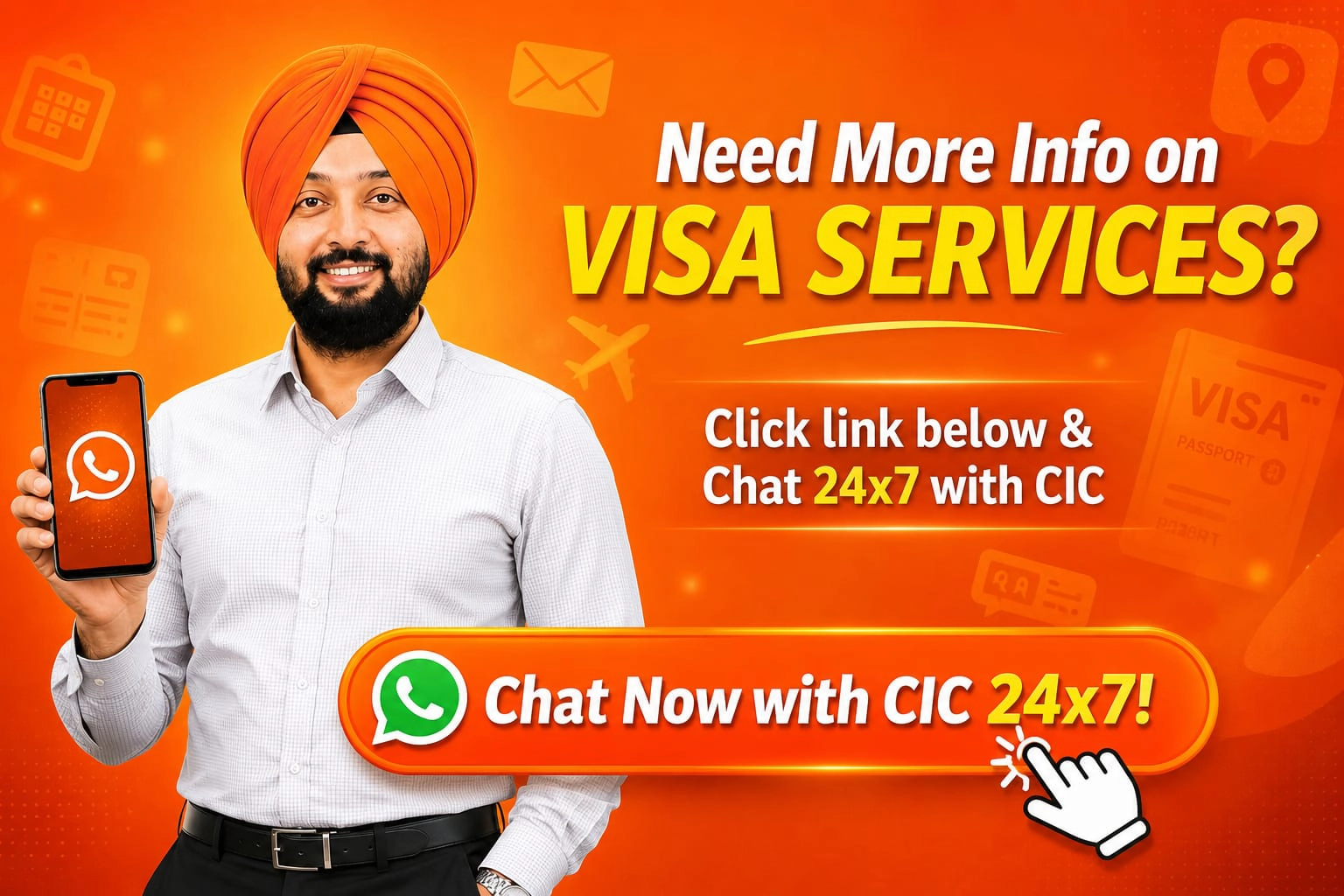Chat with CIC Visa