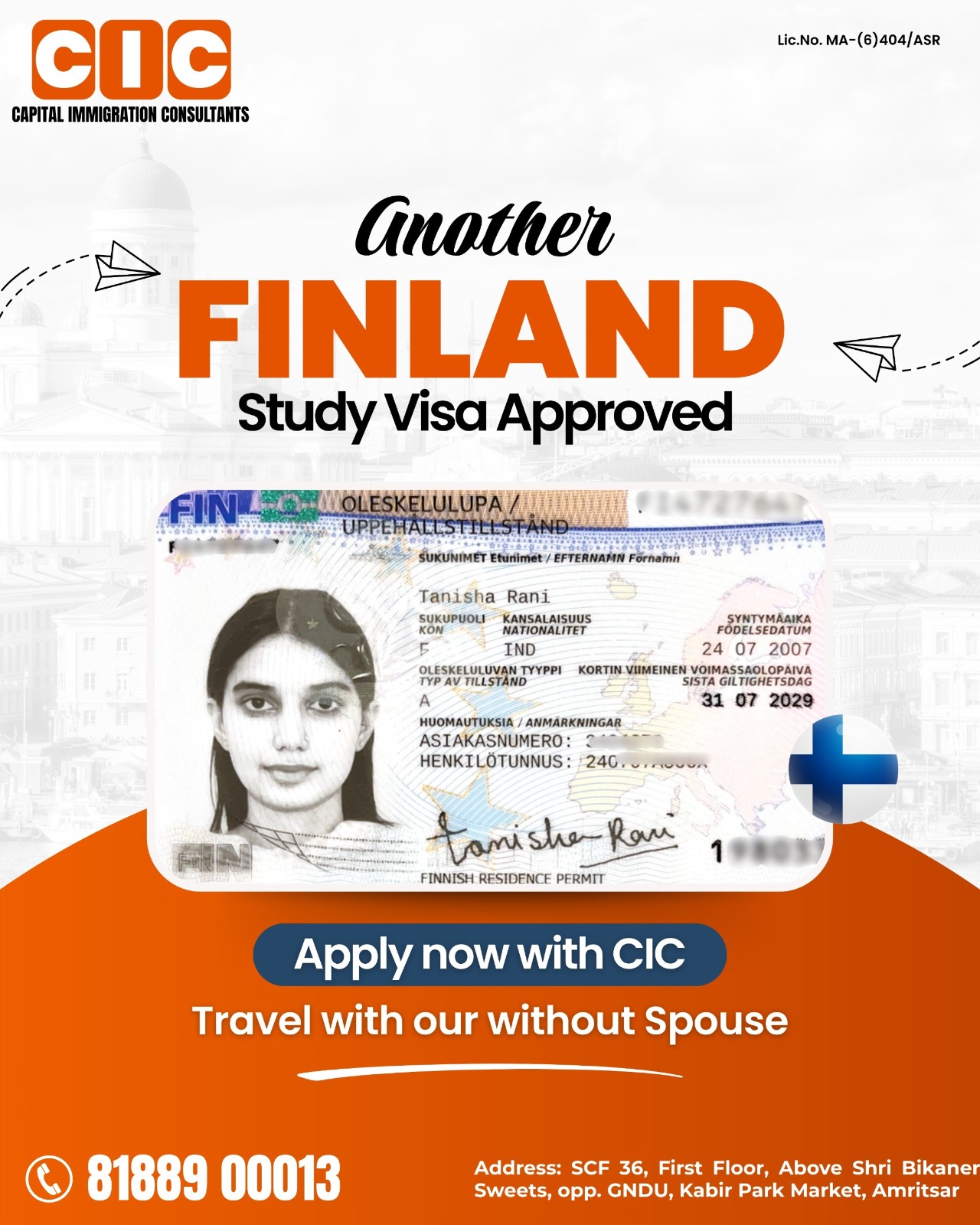 15 - CIC Visa Approval