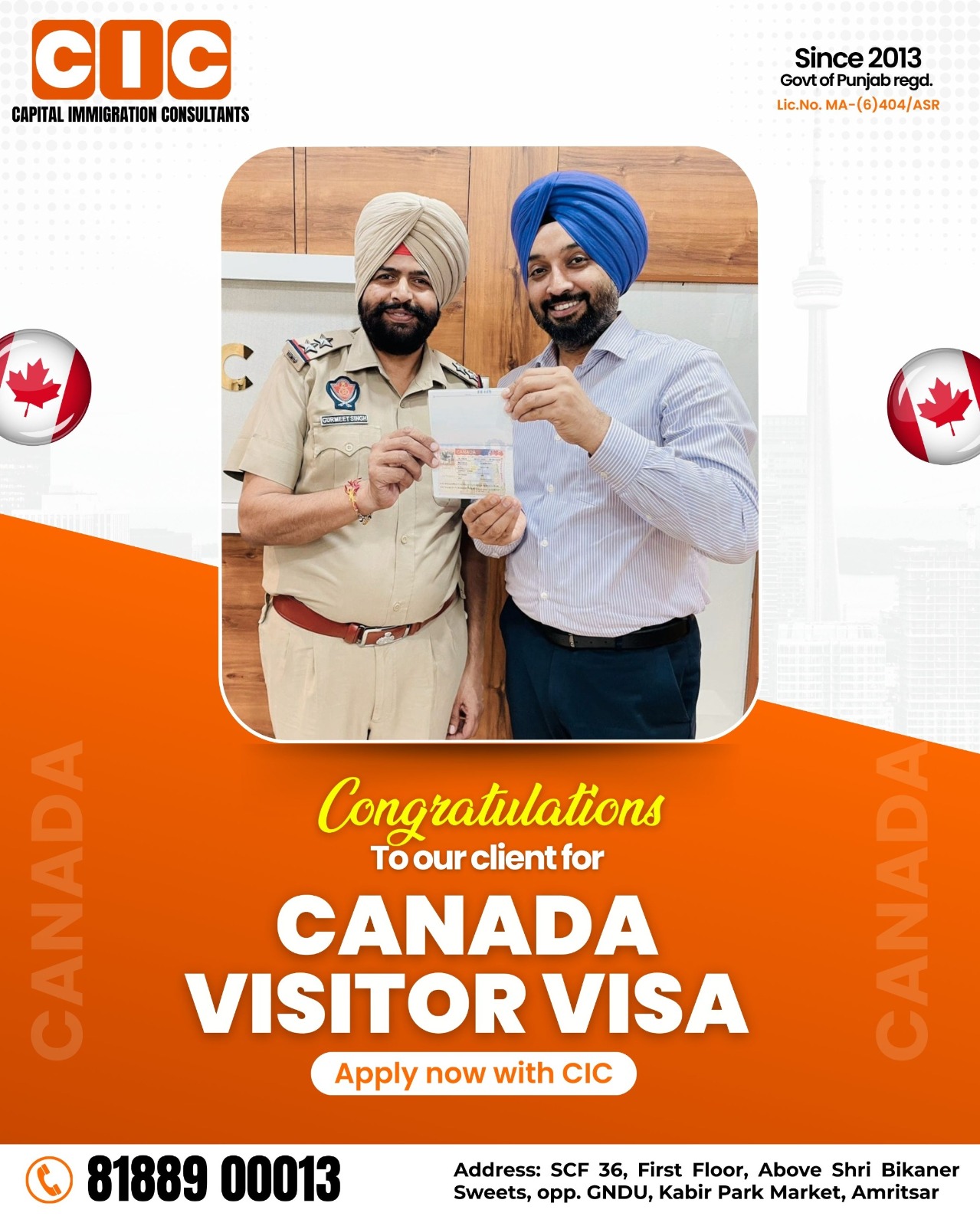 17 - CIC Visa Approval
