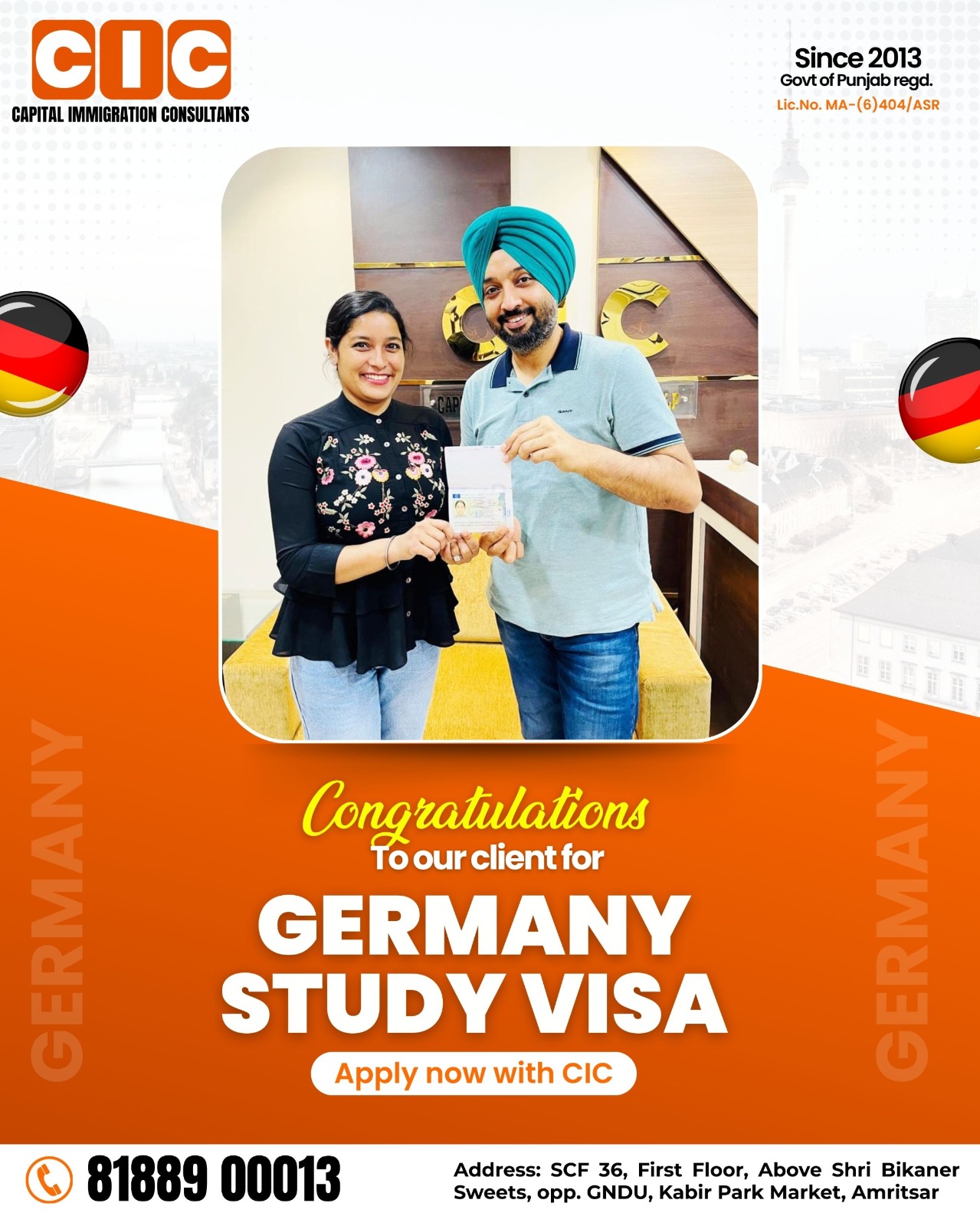 19 - CIC Visa Approval