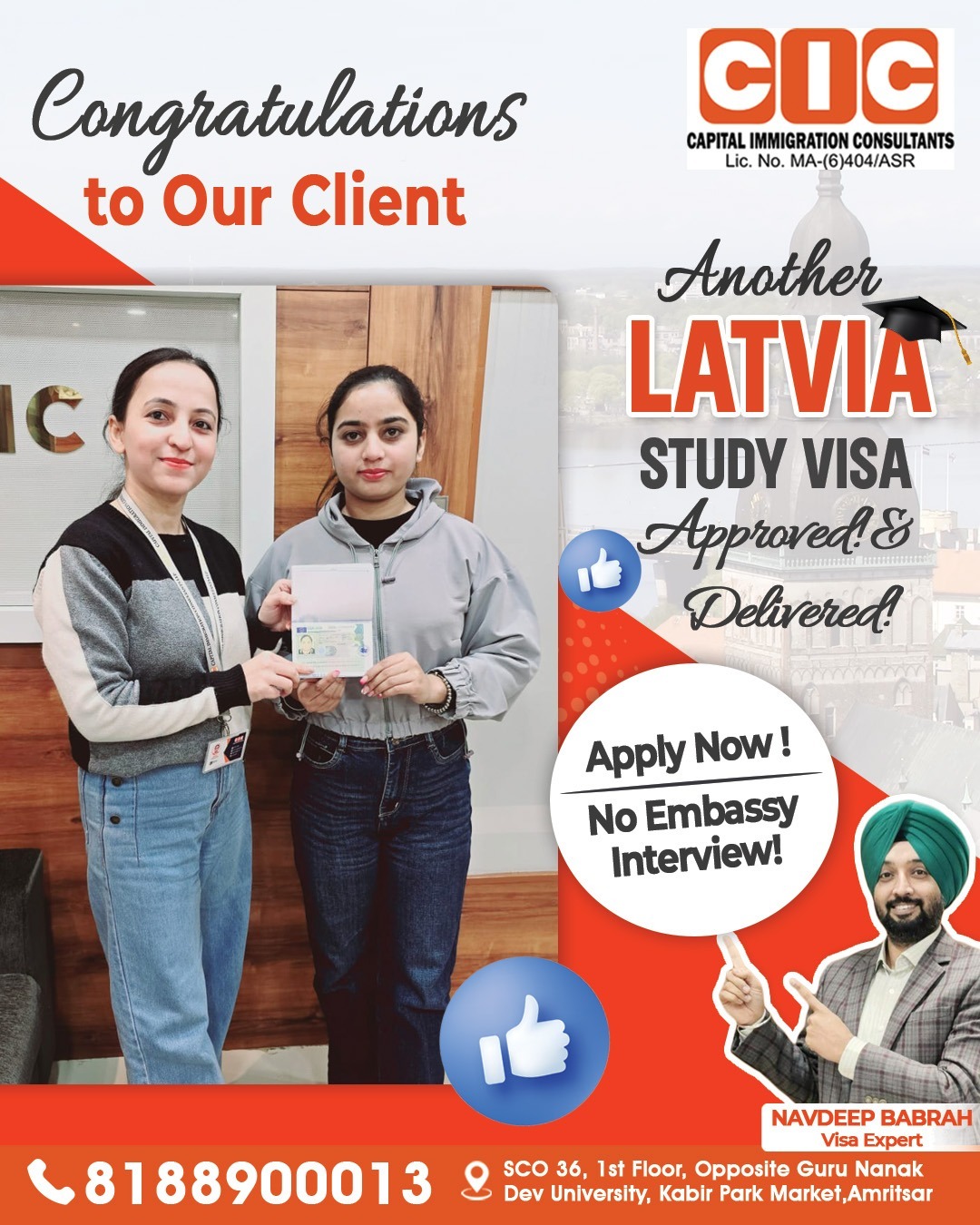 26 - CIC Visa Approval