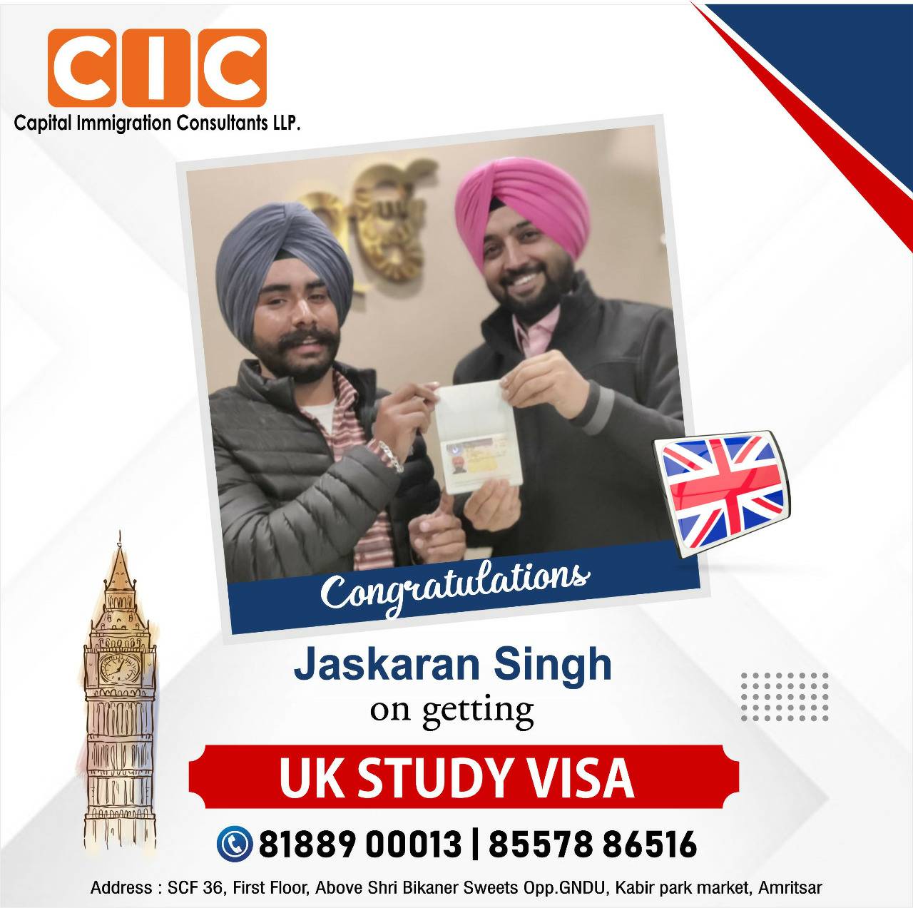 3 - CIC Visa Approval