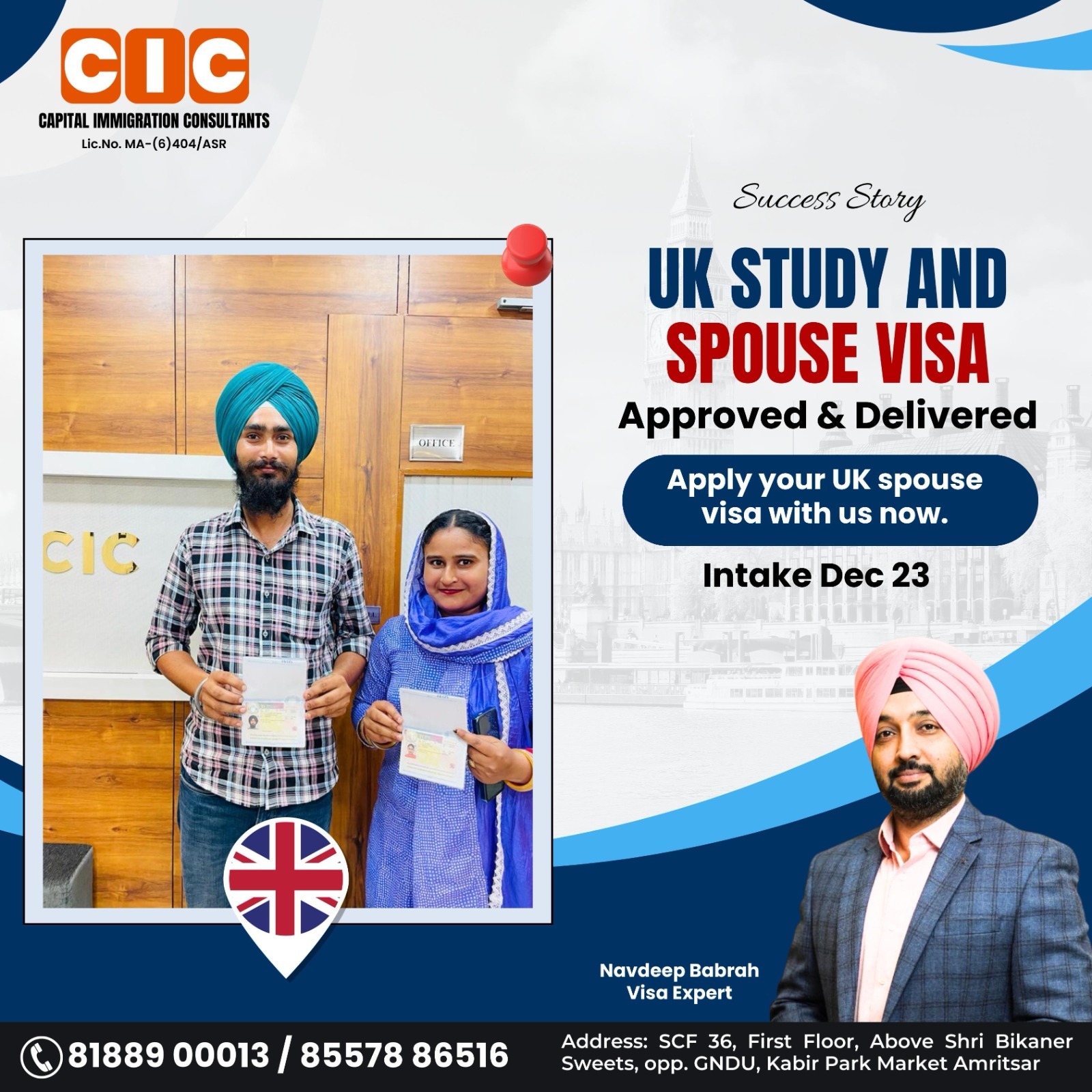 30 - CIC Visa Approval