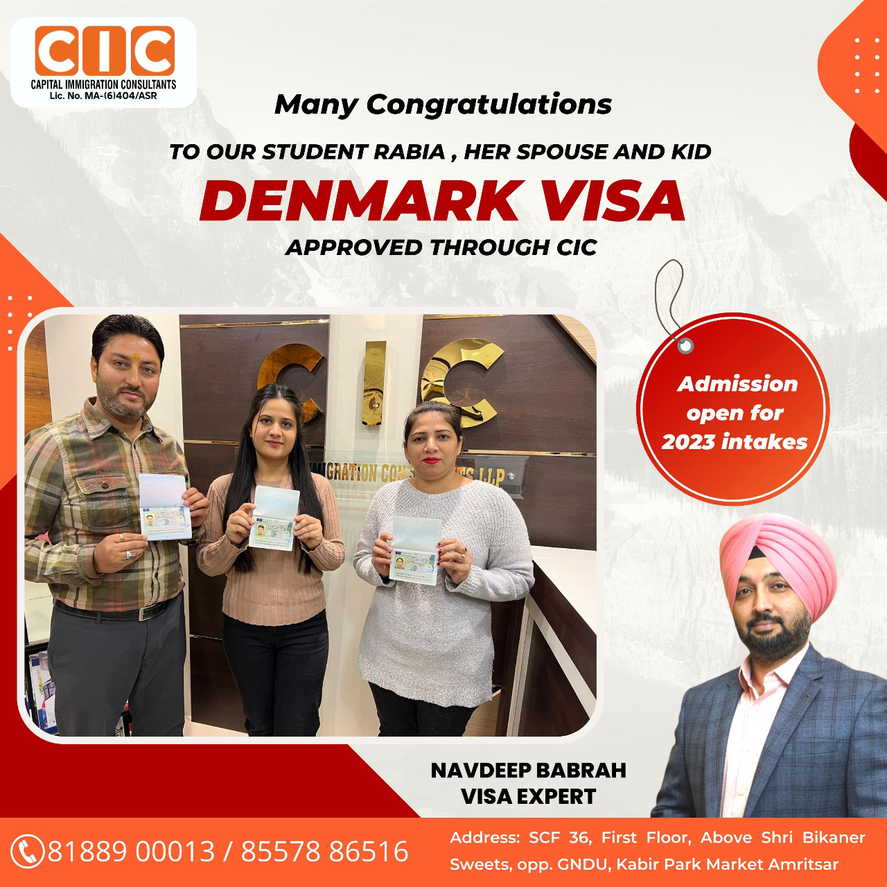 40 - CIC Visa Approval