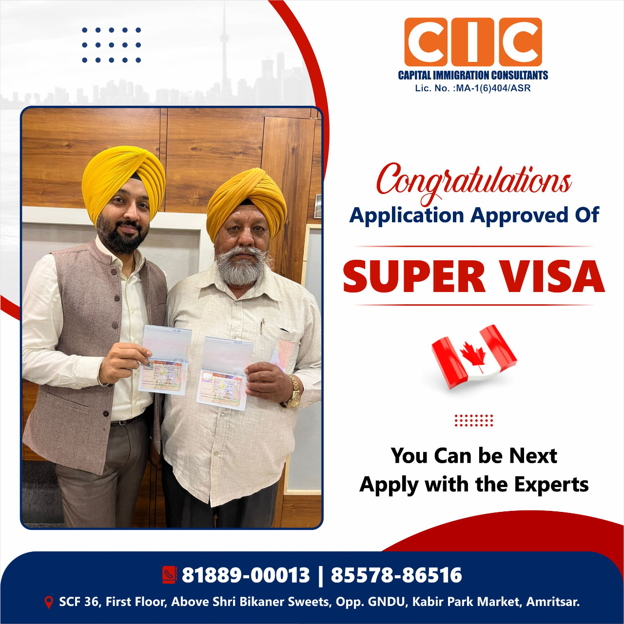 43 - CIC Visa Approval