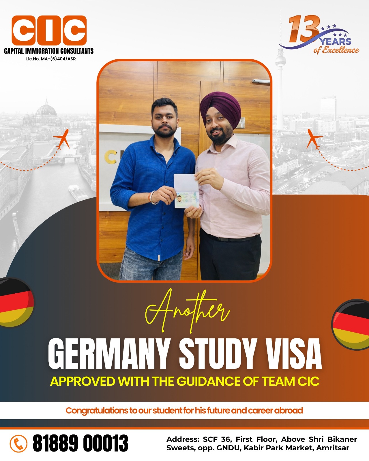 44 - CIC Visa Approval