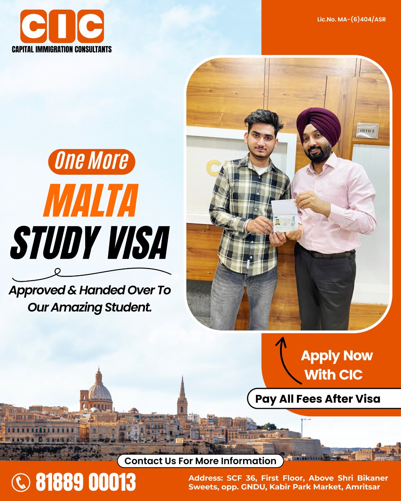 47 - CIC Visa Approval