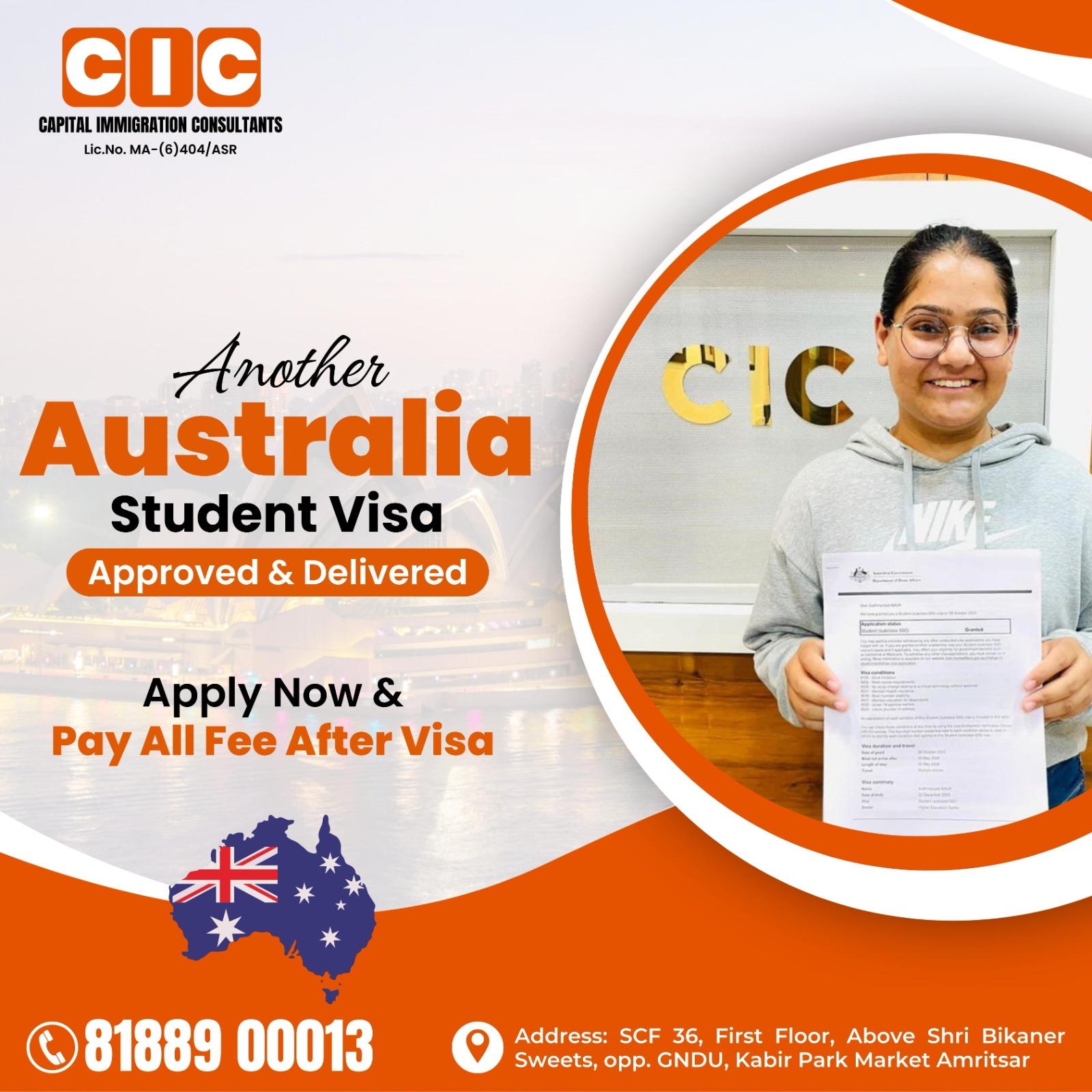 48 - CIC Visa Approval