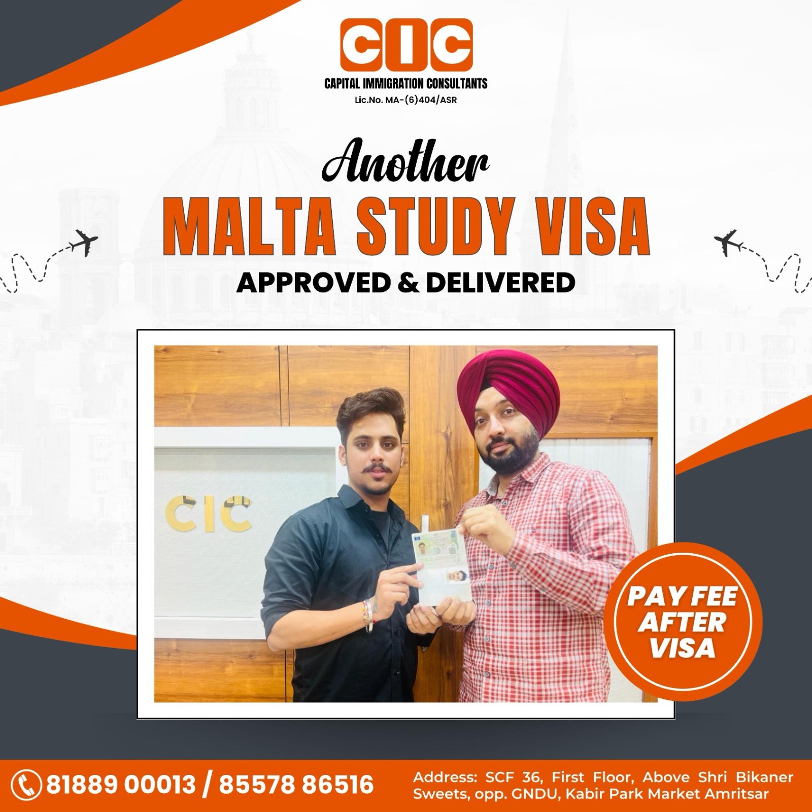 5 - CIC Visa Approval