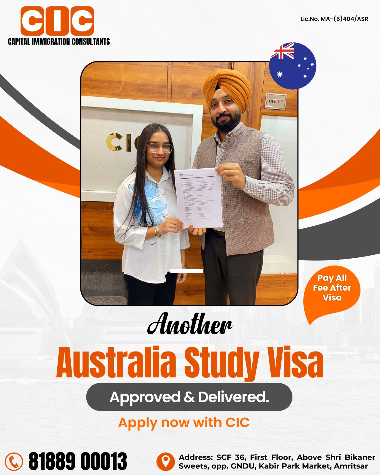 51 - CIC Visa Approval