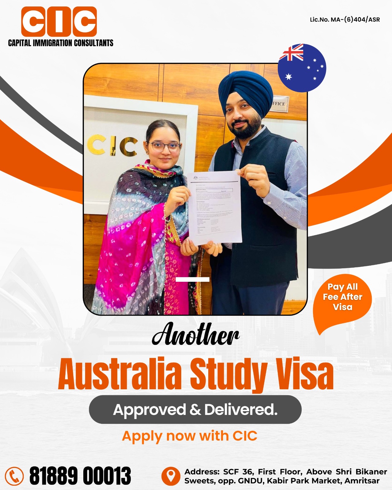 7 - CIC Visa Approval