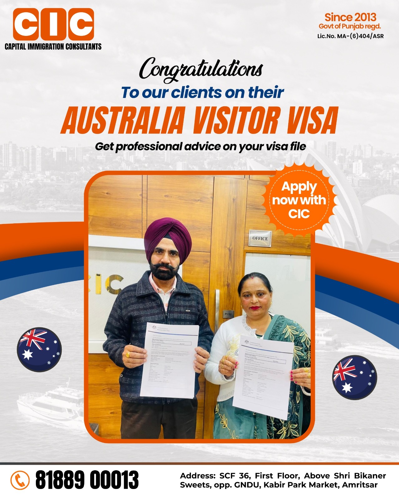 8 - CIC Visa Approval
